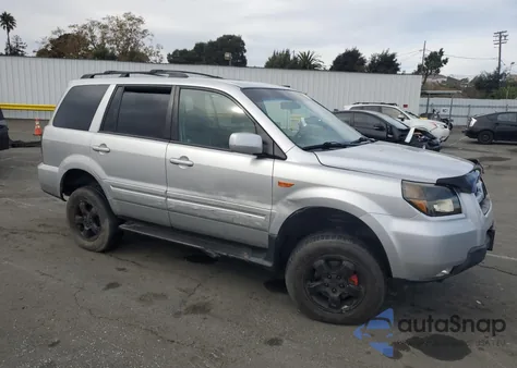 2007 Honda Pilot Exl from USA, damaged, VIN 2HKYF18517H517747